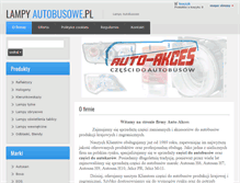 Tablet Screenshot of lampyautobusowe.auto-akces.com